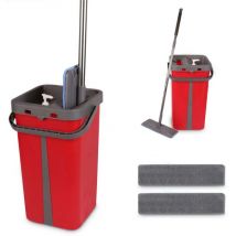 Cenocco cc 9077 flachmopp mit eimer red 42724384 42724384