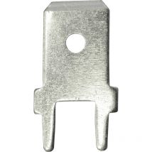 3866l.68 Steckzunge Steckbreite: 6.3 mm 180 ° Unisoliert Metall 100 St. - Vogt Verbindungstechnik