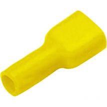 Vogt Verbindungstechnik - 3972s Flachstecker Steckbreite: 6.3 Mm Steckdicke: 0.8 Mm 180 ° Vollisolier