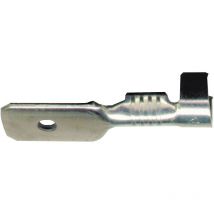 379908.60 Flachstecker Steckbreite: 2.8 mm Steckdicke: 0.8 mm 180 ° Unisoli - Vogt Verbindungstechnik