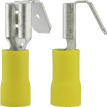 Vogt Verbindungstechnik - 3933s Flachsteckhülse Mit Abzweig Steckbreite: 6.3 Mm Steckdicke: 0.8 Mm 180
