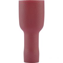 3944S Flachsteckhülse Steckbreite: 6.3 mm Steckdicke: 0.8 mm 180 ° Vollisol - Vogt Verbindungstechnik