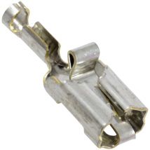 TE Connectivity 737015-3 Flachsteckhülse vibrationssicher Steckbreite: 6.35 mm Steckdicke: 0.81 mm 1