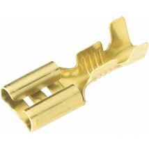 3767.60 Flachsteckhülse Steckbreite: 2.8 mm Steckdicke: 0.8 mm 180 ° Unisol - Vogt Verbindungstechnik