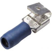 180282 Flachsteckhülse mit Abzweig Steckbreite: 6.3 mm Steckdicke: 0.8 mm 180 ° Teilisoliert b - Cimco