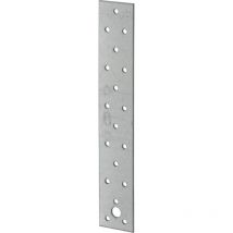 Vormann - Flachverbinder 40 x 240 mm verzinkt Holzverbinder Lochplatte Verbindungsblech