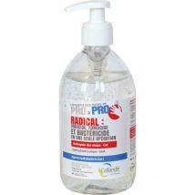 Flacon gel hydroalcoolique 500 ml