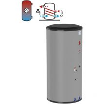 Edelstahl-Standspeicher FlexTherm duo hls-e 120 Liter 70mm gps Isolierung - Flamco
