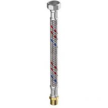 Meiflex Silikon-Panzerschlauch M5715.1104.50 1/2' x 1/2' ig/ag, 13 x 500 mm, für Sanitär/Heizung/Klima - Flamco