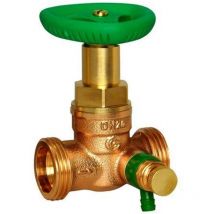 Flamco - Rotguss-Kolbenventil dn 15, Entleerung Außengewinde-AG einfach Gewindegröße