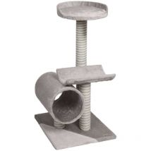 Flamingo - Arbre à chat Burt 40x40x77 cm Gris