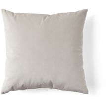 Bestmobilier - Flamingo - coussin - 60x60 - en velours - beige