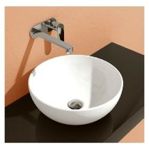 Flaminia - Lavabo Appoggio App 40 Colore:: Bianco Lucido