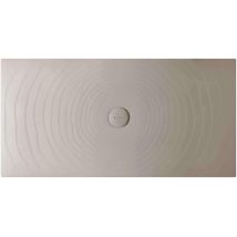 Flaminia - Piatto doccia 90×72 - water drop Colore:: Argilla Opaco