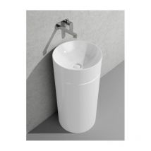 Flaminia - Lavabo a parete - monotwin slim Colore:: Petrolio