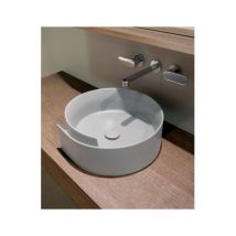 Flaminia - Lavabo cm 44 da appoggio - roll Colore:: Carbone