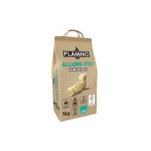 FLAMINO - Allume feu laine de bois x 1 kg