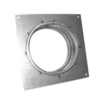 Flange carrée 150mm galva , conduit de ventilation