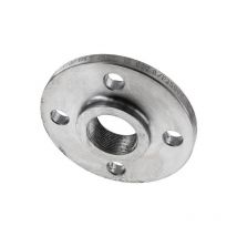 Flangia filettata DN40-PN16 (din), Rp 1-1/2, din 2566, acciaio zincato