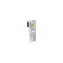Flangia in acciaio con supporto per rulli in Delrin ROC2A Mantion sa - Ferro 50x10 mm - Portata 100Kg - ROC2A