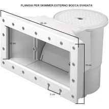 Flangia per skimmer esterno bocca svasata