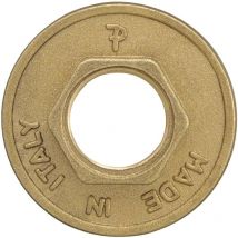 Fp Pattaroni - Flansch-Sicherungsmutter aus gelbem Messing F198 1/2'