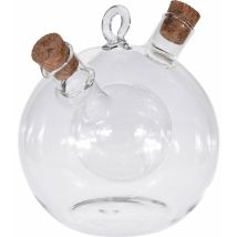 EHL - Flasche für Essig und Olivenöl in Form einer Kugel original dekorative und praktische Küchenhelfer