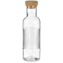 Glaskaraffe mit Korkverschluss, 1070 ml