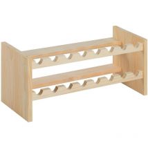 Weinregal Aus Massiver Kiefer Für 16 Flaschen, Modell Katea Atigarraga Kate16,99