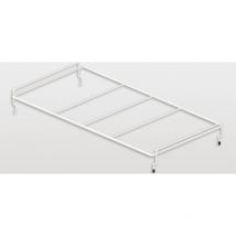 Flaschen Organizer 300 Pinello - Flaschenregal Einsatz 4 Unterteilungen passend zu Unterschrankauszug, Draht weiß pulverbeschichtet - Peka