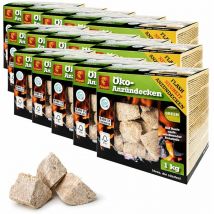 15 kg Allume-feu écologique Barbecue Cheminée bbq Allumeurs Poele a Bois - Flash