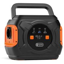 Ff Flashfish - FlashFish 320 w tragbares Kraftwerk, 292 Wh 80000 mAh Solargenerator mit AC/DC/100 w USB-C/kabellosem Ladegerät/SOS-Licht,