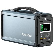 Ff Flashfish - FlashFish G300 Power Station 300 w Solargenerator 60000 mAh Tragbares Kraftwerk 222 Wh Generator 230 v mit EU-Buchse