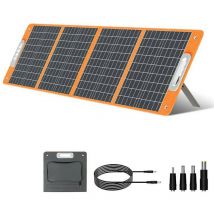 Flashfish - Panneau solaire pliable 18 V/100 w Chargeur solaire portable avec sortie cc, pd Type-c/QC3.0