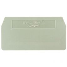 Weidmuller - Flasque d&146extrémité série z pour Bornier zdu 6/3AN, bornier zdu 6/3AN bl, bornier zpe 6/3AN ( Prix pour Paquet de 10 )