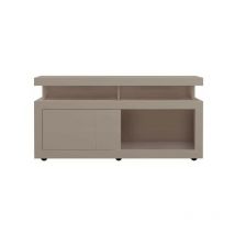 Flat Screen TV Unit - MDP - 136.2 x 40 x 66.7 cm - Grey