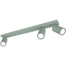 Fleck Schienensystem Lampe – 70 cm Baldachin – 6 cm Spotdurchmesser – 33 W – GU10 Anschluss – drehbar – Metall