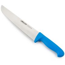Fleischermesser Arcos Farbe - Prof 291823 Edelstahl Nitrum und mango ergonomisches Polypropylen blau und 25 cm Klinge, Vitrine