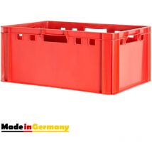 Kingpower - Fleischkiste E3 Fleischkiste Rot Fleischerkiste Fleischkisten Kiste Fleischkiste Eurobox Lebensmittelecht 60 x 40 Metzgerkiste Auswahl