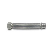 Flessibile acciaio inox mf 1 pollice allungabile da 10 a 20cm circa