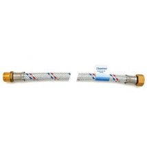 Flessibile Antivibrante In Acciaio Zincato Mf Cm 100 3/4 Dh