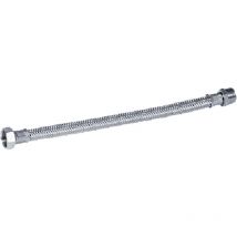 Flessibile in acciaio inox cm 25 f 3/8 x 3/8 f