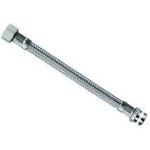 Flessibile inox Parigi m1/2 - f1/2 flexcore - m 1/2 f 1/2 cm-30
