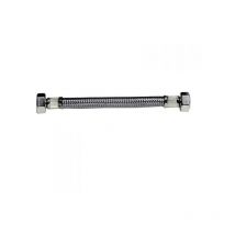 Flessibile in acciaio inox femmina femmina dn10 cm 30 f.f.3/8 Flexa
