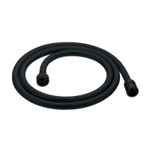Tacoshop - Flessibile in pvc cm 200 nero opaco serie black 01 Gedy 200 cm