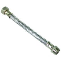 Flessibile inox m1/2 - f1/2 - m 1/2 f 1/2 cm.35