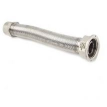 Flessibile inox per contatore gas ff cm. 20 1' x 3/4