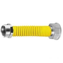 Flexa - Flessibile in acciaio inox rivestito per contatore gas f. 3/4 f.1 mm 150 ambra gas