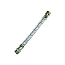 Flessibile per Lavelli Inox M3/8-F3/8 50cm – Gomma Interna, Treccia Acciaio Inox – AGLAIA