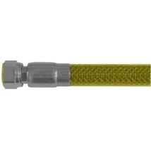 Tubo Flessibile Per Gas Rivestito In Pvc Attacco 1/2 F X 1/2 F Cm. 150